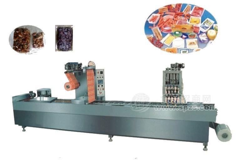 DZR-520拉伸膜真空包装机 拉伸真空包装机 休闲食品包装 真空包装机