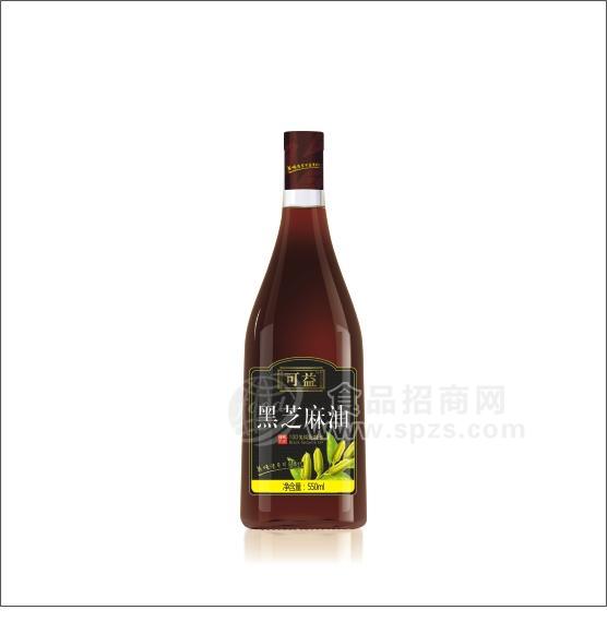 黑芝麻油550ml