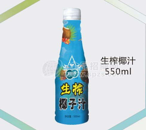 生榨椰子汁植物蛋白飲料550ML