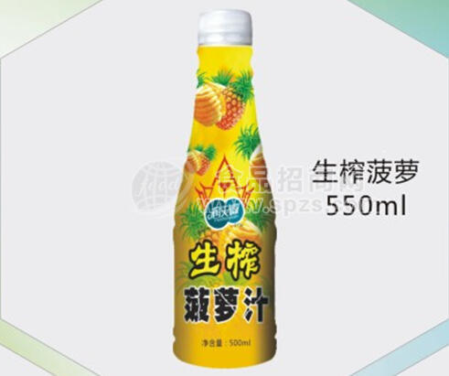 生榨菠蘿果汁飲料550ML