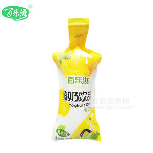 百樂滋酸奶飲品乳飲料黃桃味稱重