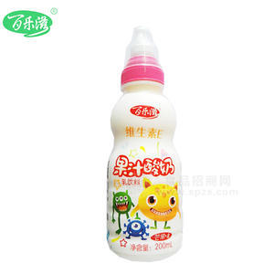 百樂(lè)滋維生素E果汁酸奶乳飲料芒果味200ml