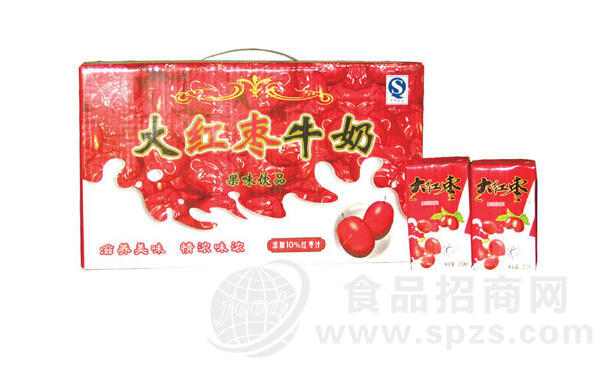 大红枣牛奶