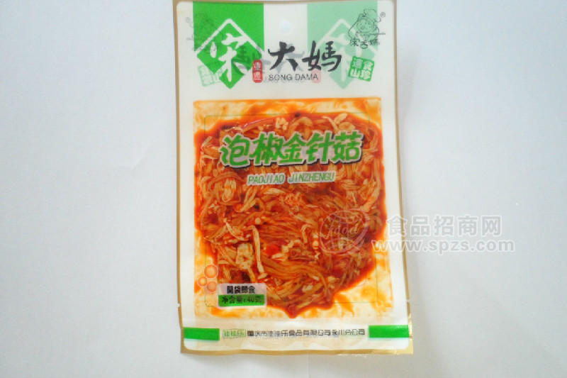 金针菇泡椒味
