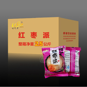休闲食品 糕点 饼干 红枣派