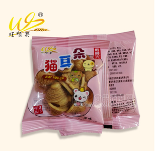 休闲食品 糕点 饼干香酥猫耳朵 小袋