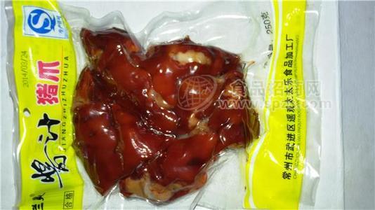 太太樂食品 家鄉(xiāng)風(fēng)味豬蹄 豬爪