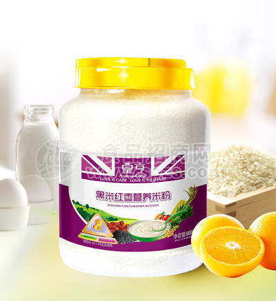 黑米紅棗營養(yǎng)米粉