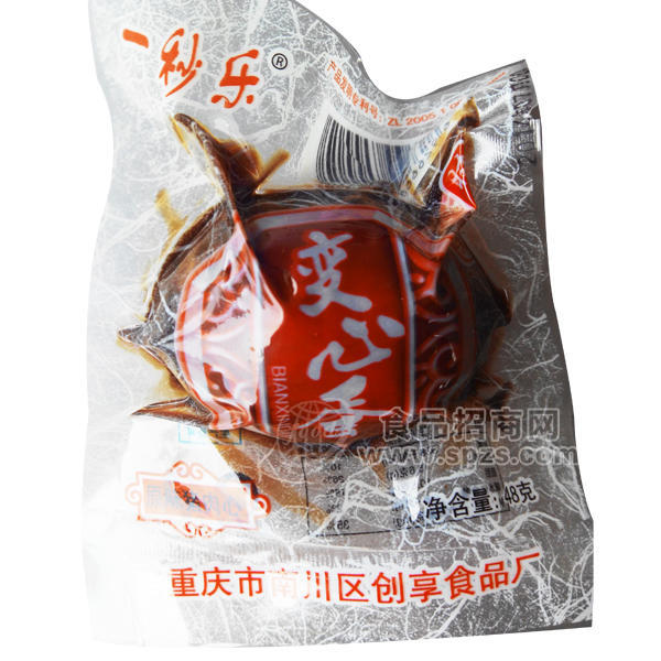 一秒乐 变心蛋原味猪肉心48g