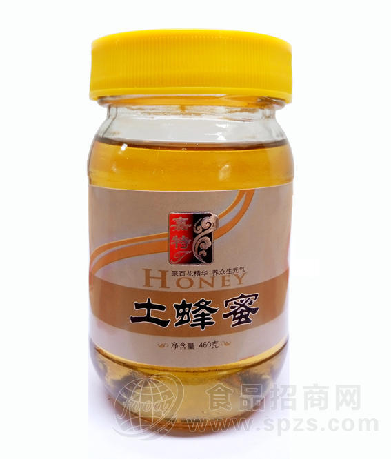 嘉特-土蜂蜜460g圆瓶-康利多食品