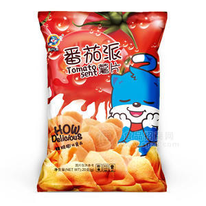 藍(lán)貓 番茄派薯片20g 膨化食品