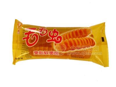 “毛毛蟲(chóng)”夾心軟面包