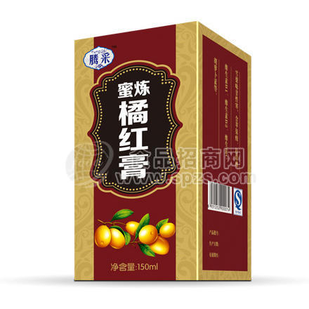 腾采 蜜炼橘红膏 150ml