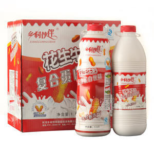 鄉(xiāng)村伙伴 花生牛奶復(fù)合蛋白飲料1.5L