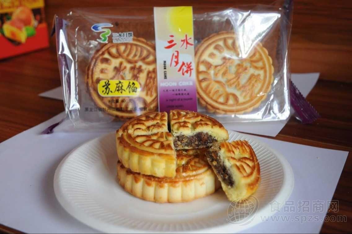 三水月饼 苏麻馅 100克