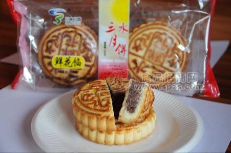 三水月饼 鲜花馅 100克