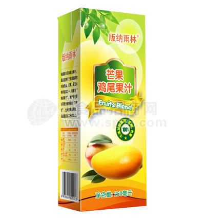 250ml芒果雞尾果汁