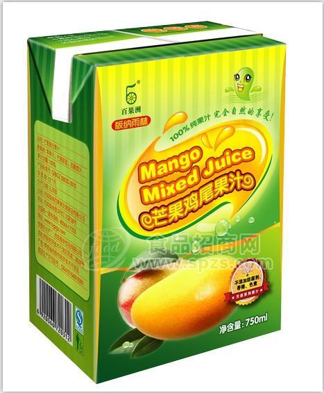 750ml芒果雞尾果汁