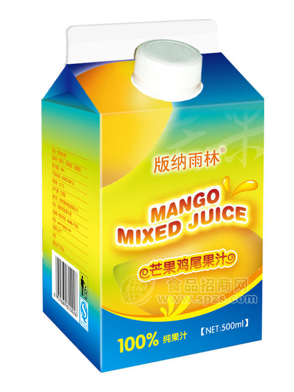 500ml芒果汁