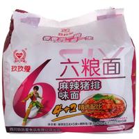 玖玖爱 麻辣猪排味六粮面