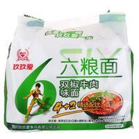 玖玖愛 雙椒牛肉味袋裝 六糧面