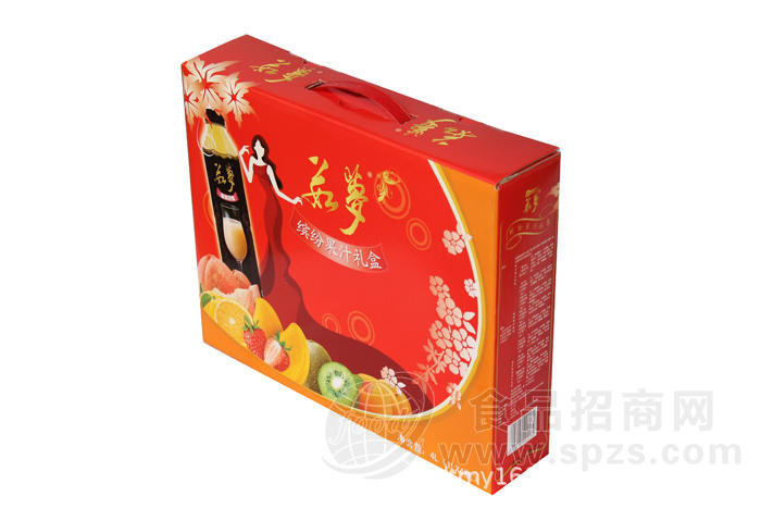 茹萝桃汁饮料礼盒4瓶装