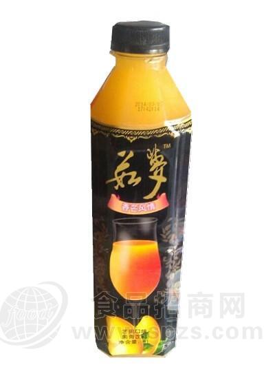 茹萝芒果汁饮料礼盒4瓶装1L