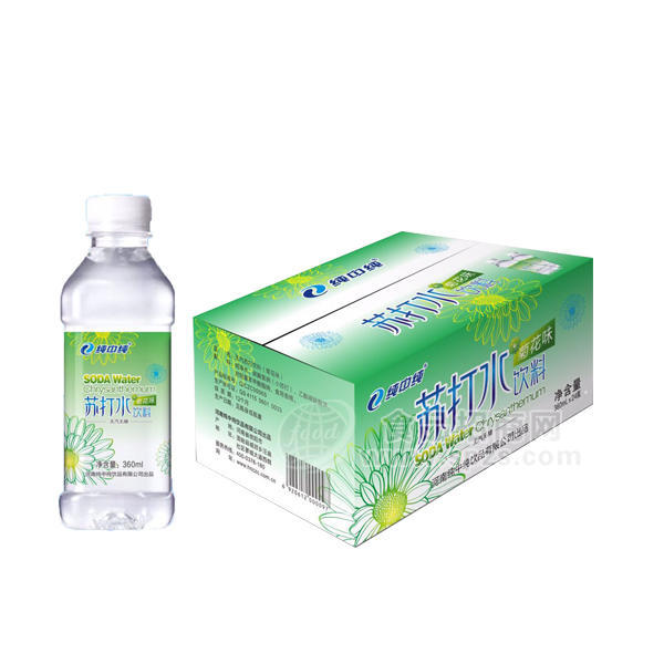 ·纯中纯苏打水饮料 菊花味 360mlx24 