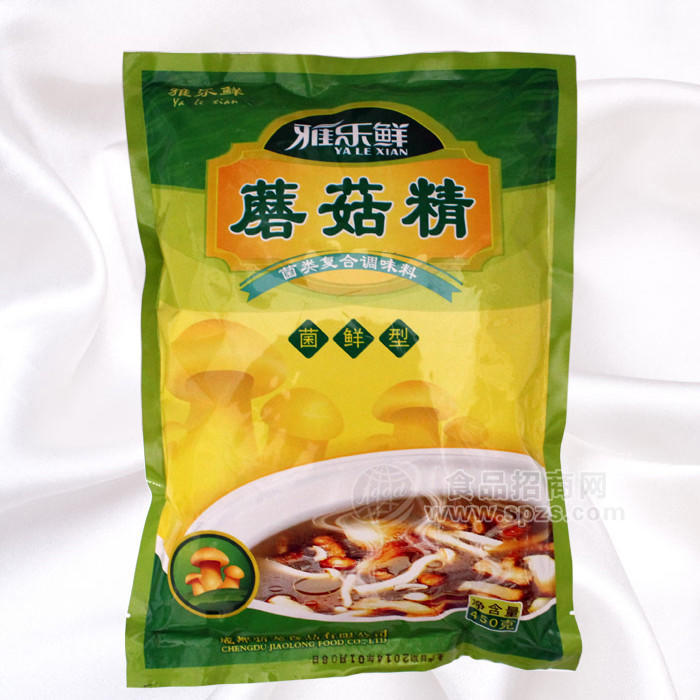供应雅乐鲜蘑菇精（菌鲜型）450克 第三代增鲜型调味料
