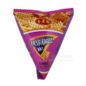 易景園快樂(lè)鍋巴燒烤味散稱 休閑食品