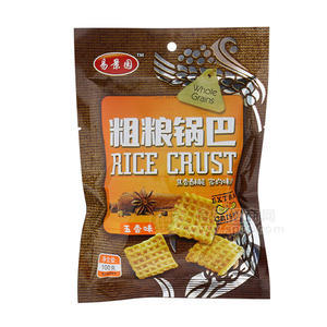 易景園粗糧鍋巴五香味100g休閑食品