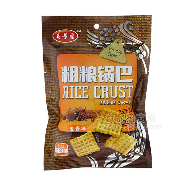 ·易景园粗粮锅巴五香味100g休闲食品 