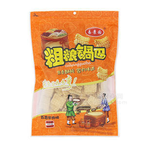 易景園粗糧鍋巴五香牛肉味300g膨化食品