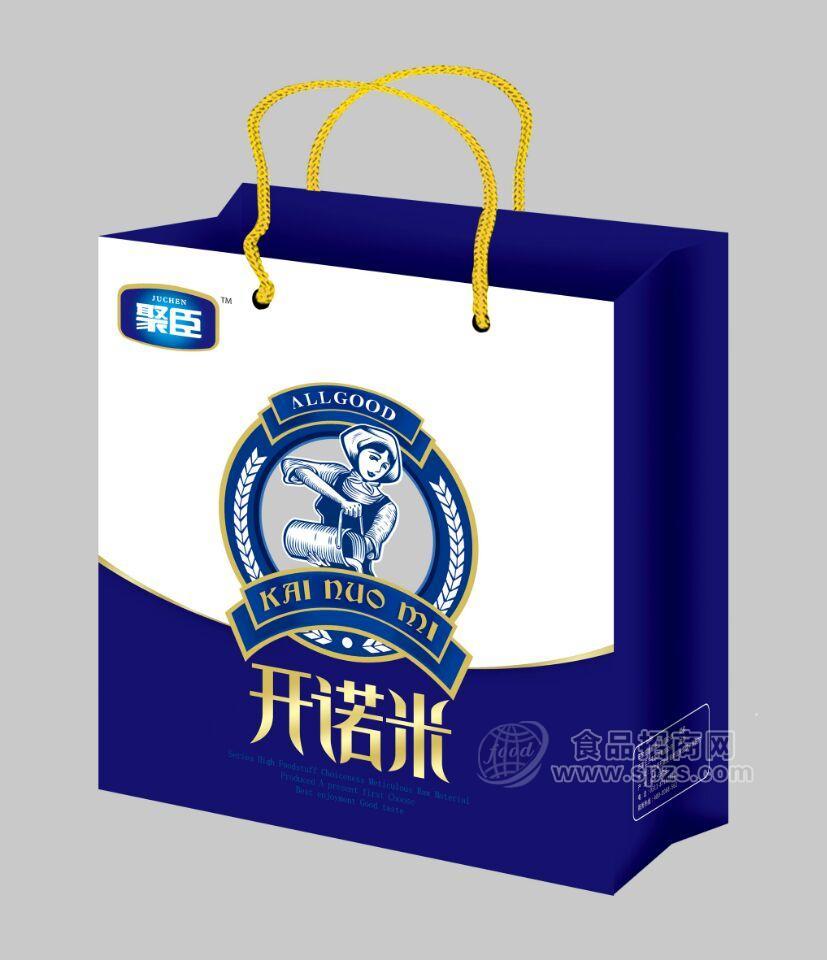 ·聚臣 开诺米复合蛋白饮品 手提袋 