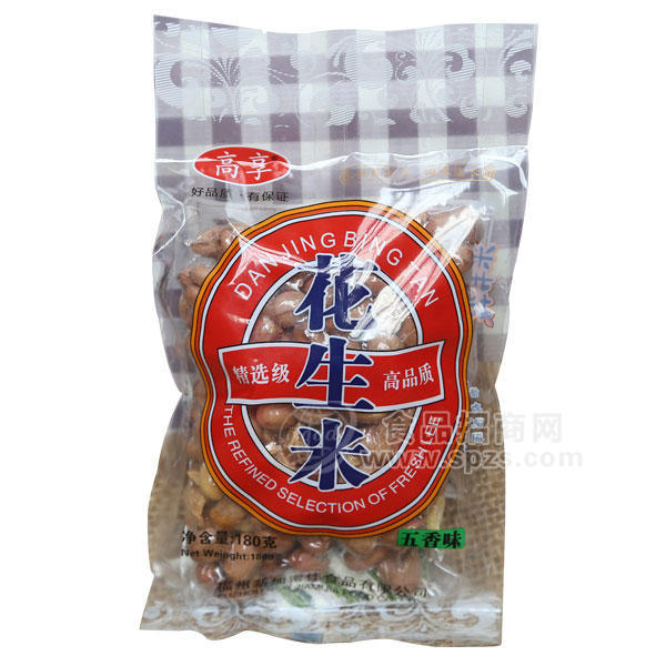 ·髙享 花生米五香味180g 老奶奶炒货 