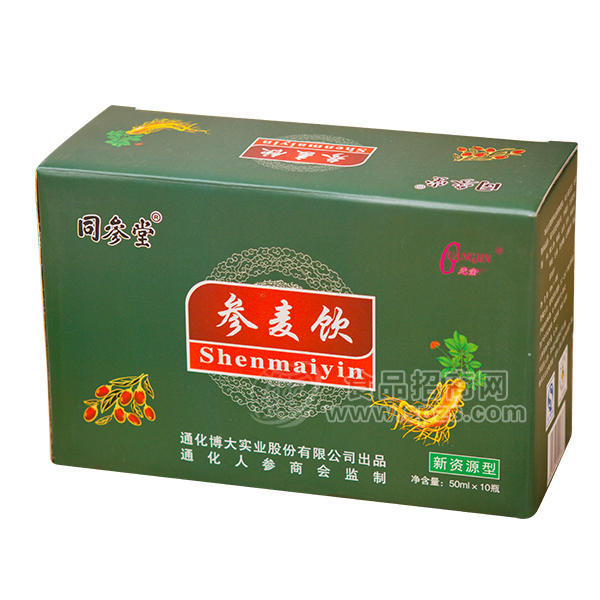 同參堂 參麥飲品  50mlx10瓶