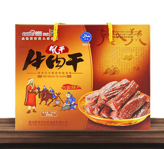 香辣牛肉干礼盒