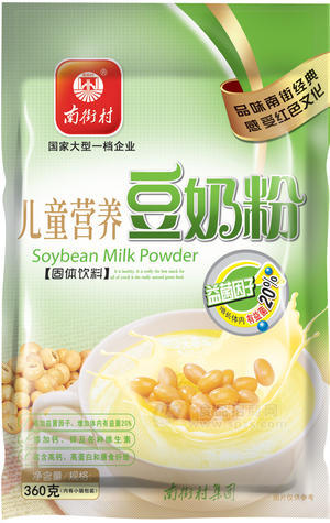 360克儿童营养豆奶粉 冲调礼盒