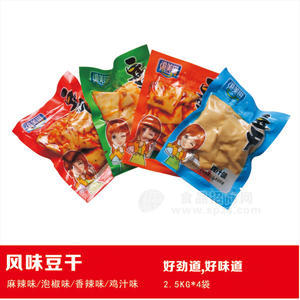 渝美滋散称风味豆干