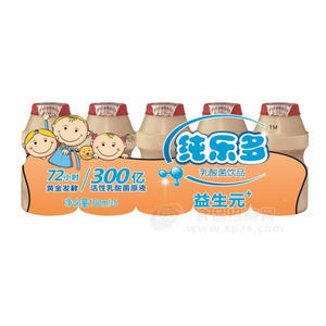 純樂多 益生元乳酸菌飲品100mlx5