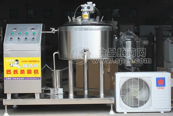 鮮奶殺菌機(jī)，奶吧用巴氏奶制作機(jī)