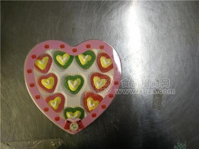 120g心形果胶托盘