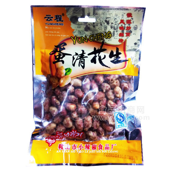 云程 蛋清花生 休閑食品 200g