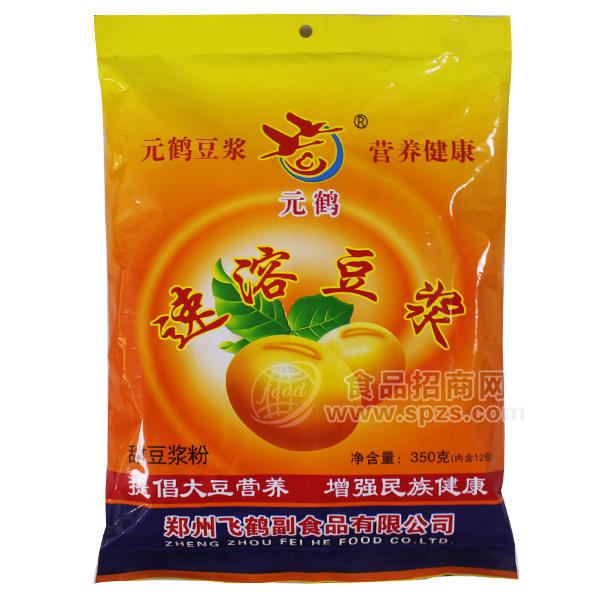 元鶴 速溶豆?jié){ 甜豆?jié){粉350g