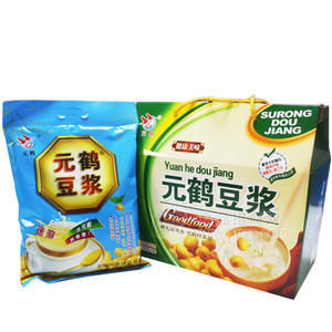 元鶴豆?jié){禮盒 無添加蔗糖500gx3袋