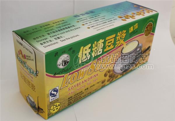 低糖豆浆