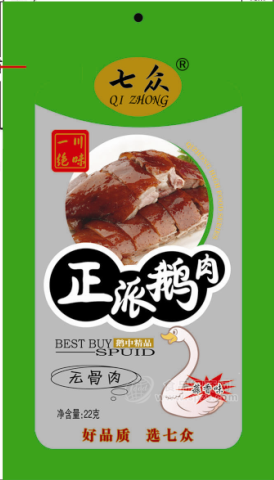 七众正派鹅肉 蒜香味
