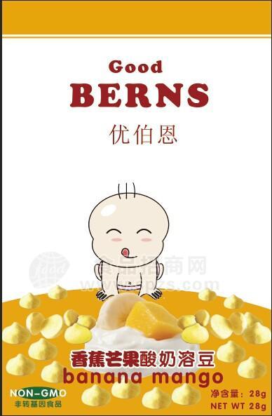 优伯恩果蔬酸奶溶豆