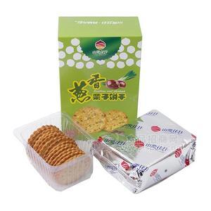 山栗花開 蔥香栗子餅干  休閑食品