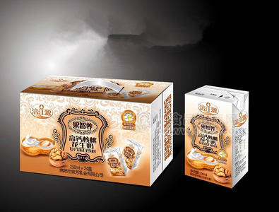 果智养高钙核桃花生奶